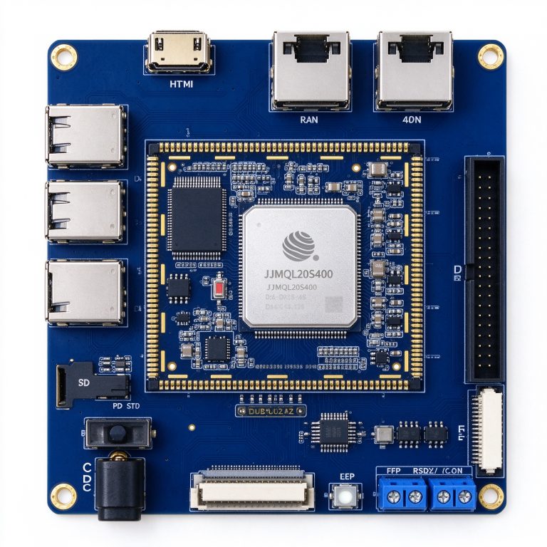 Fudan Micro JFMQL20S400 Stamp-Hole SoM Development Kit